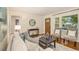 Cozy living room with hardwood floors, stylish decor, and ample seating at 2057 Cambridge Ave, Atlanta, GA 30337