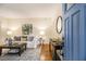 Inviting living room with hardwood floors, neutral decor, and stylish furnishings at 2057 Cambridge Ave, Atlanta, GA 30337