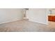 Spacious bedroom with neutral walls and carpet flooring; a perfect space to relax at 2040 Village Green Dr, Fairburn, GA 30213