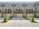 Townhome garages with updated doors, offering convenience and curb appeal at 173 Brush Creek Ct, Stockbridge, GA 30281