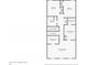 Upstairs floor plan showing primary bedroom with bath and closet and secondary bedrooms at 173 Brush Creek Ct, Stockbridge, GA 30281
