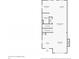 First floor plan featuring the living spaces, bathroom, kitchen, and entry at 177 Brush Creek Ct, Stockbridge, GA 30218