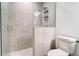 A walk-in shower is located in this bathroom at 1497 Rogers Ave, Atlanta, GA 30310