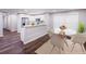 Bright eat-in kitchen with stainless appliances, and bar top at 6494 Bimini Dr, Forest Park, GA 30297