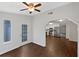 Dining room featuring hardwood floors and lots of natural light at 8332 Mountain Pass, Riverdale, GA 30274
