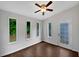 Bright sunroom featuring hardwood floors and lots of natural light at 8332 Mountain Pass, Riverdale, GA 30274