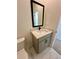 Modern bathroom with sleek vanity, black faucet, and a large mirror at 2455 Bleckley Pl, Cumming, GA 30041