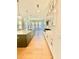 Modern kitchen featuring stainless steel appliances, island, and ample cabinet space at 2455 Bleckley Pl, Cumming, GA 30041