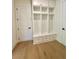 A well-organized mud room with storage cabinets and individual cubbies at 2455 Bleckley Pl, Cumming, GA 30041