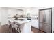 Modern kitchen featuring granite countertops, stainless steel appliances, and ample cabinetry at 932 Brian Ln, Forest Park, GA 30297