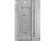 Elegant marble shower featuring glass door and modern fixtures at 2850 Stonehall Se Ct, Smyrna, GA 30080