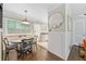 Hardwood floors, modern decor and an adjacent walk through to another living space at 411 10Th Ne St # 6, Atlanta, GA 30309