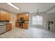 Well-equipped kitchen with stainless steel appliances, granite countertops, and ample cabinet space at 450 Hunt Creek Dr, Acworth, GA 30101