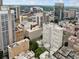 Stunning aerial view of the city featuring impressive buildings and landmarks on a bright sunny day at 57 Forsyth Nw St # 16G, Atlanta, GA 30303