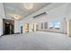Spacious lobby area features elevators and large windows with a city view at 57 Forsyth Nw St # 16G, Atlanta, GA 30303