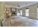 Cozy living room with fireplace, built-in shelves, and lots of space to entertain at 4512 Woodlawn Lake Dr, Marietta, GA 30068