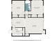Detailed floor plan showcasing the layout of the home, including the kitchen, living room, bedrooms, and bathroom at 425 Lindbergh Ne Dr # A2, Atlanta, GA 30305