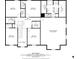 Second floor plan features bedrooms, bathrooms, walk-in closets, hall, and laundry room at 105 Lanier Xing, Hiram, GA 30141