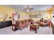 Comfortable living room with decorative furnishings, neutral carpet, and a welcoming ambiance at 105 Lanier Xing, Hiram, GA 30141