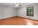 Bedroom featuring a ceiling fan and a window at 3442 Winter Wood Trl, Marietta, GA 30062