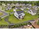 Aerial view of the backyard featuring a deck at 6080 Simone St, Acworth, GA 30101