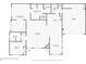 Detailed floor plan showcasing primary bedroom, living room, kitchen, and dining room layouts at 1802 Lexington Green Pnes, Cumming, GA 30040