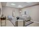 Cozy living room with neutral tones, decorative rug, and modern furnishings at 1693 Alderbrook Ne Rd, Atlanta, GA 30345