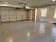 Spacious two-car garage with epoxy flooring and ample space at 2545 Glenrock Dr, Decatur, GA 30032