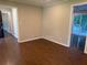 Spacious living room showcasing hardwood floors, neutral walls, and ample natural light at 2545 Glenrock Dr, Decatur, GA 30032