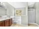 Bathroom featuring a bathtub and shower combination at 273 Baywood Xing, Hiram, GA 30141