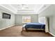 Main bedroom featuring trey ceilings and carpeted floors at 273 Baywood Xing, Hiram, GA 30141