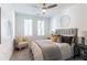 Well-lit bedroom with a comfortable bed, modern decor, and large windows at 371 Grant Cir # 1813, Atlanta, GA 30315