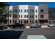 Modern townhome exteriors offer a combination of brick and siding, with convenient street parking at 371 Grant Cir # 1813, Atlanta, GA 30315