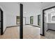 Spacious basement area featuring neutral tile flooring, bright paint, and large windows for natural light at 1876 Hamby Place Nw Dr, Acworth, GA 30102