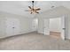 Large bedroom with a ceiling fan and closet at 1876 Hamby Place Nw Dr, Acworth, GA 30102