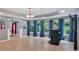 Basement space featuring a bar, and large windows providing ample natural light at 212 Thorncliff Way Way, Acworth, GA 30101