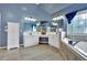 Bright bathroom with double sinks, a soaking tub with tile surround, and ample counter space at 212 Thorncliff Way Way, Acworth, GA 30101