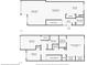 Detailed floorplan showcasing the layout of the home, including living areas, bedrooms, and bathrooms at 2459 Cedar Canyon Se Ct, Marietta, GA 30067