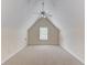 Bonus room features carpeted floors, ceiling fan, and a window at 805 River Valley Dr, Dacula, GA 30019