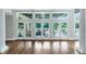 Living room featuring expansive windows with an outside view of the large patio at 1169 Hodges Cir, Mansfield, GA 30055