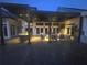This patio features an outdoor living space under a modern pergola at 1169 Hodges Cir, Mansfield, GA 30055