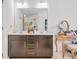 Bathroom with double vanity and ample counter space at 3246 Spicy Cedar Ln, Lithonia, GA 30038