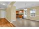 Open dining area next to the kitchen with natural light at 401 Buckboard Ln, Locust Grove, GA 30248