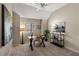 Cozy bonus room with a dedicated workspace and neutral decor at 2102 Berryhill Se Cir, Smyrna, GA 30082
