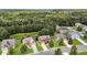 Overview of homes surrounded by lush greenery, showcasing a peaceful neighborhood near dense wooded areas at 2619 Dayview Ln, Atlanta, GA 30331