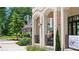 Exterior view near Starbucks, showcasing outdoor seating and landscaping at 60 Linton St, Woodstock, GA 30188