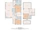 Complete house floor plans exhibiting a functional design and room measurements at 5640 Hammock Way, Cumming, GA 30028