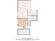 Upper-level floor plan showing a loft, bedroom, bathroom and large walk-in closet at 5640 Hammock Way, Cumming, GA 30028