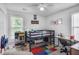 bedroom featuring a bunk bed, desk, and colorful decor at 306 Overbend Sw Lndg, Marietta, GA 30008