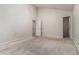 Bedroom showing vaulted ceiling and large walk-in closets at 6341 Lake Valley Pt, Lithonia, GA 30058